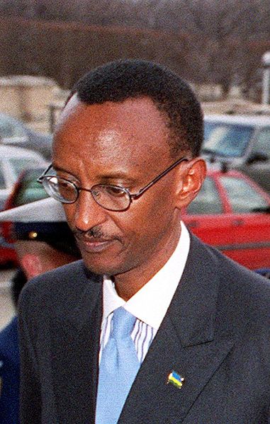 El actual presidente ruandés Paul Kagame. Imagen: Wikipedia